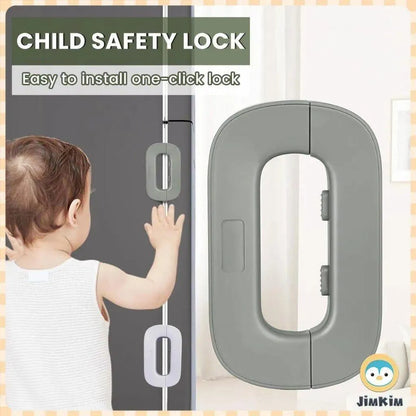 Fridge Door Lock Latch ABS Plastic Safety Lock