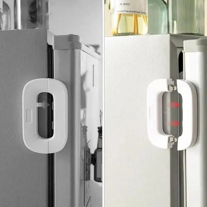 Fridge Door Lock Latch ABS Plastic Safety Lock