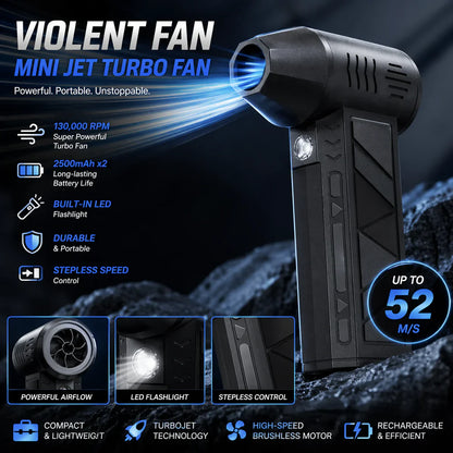 Mini Jet Fan Powerful & Portable Air Blower
