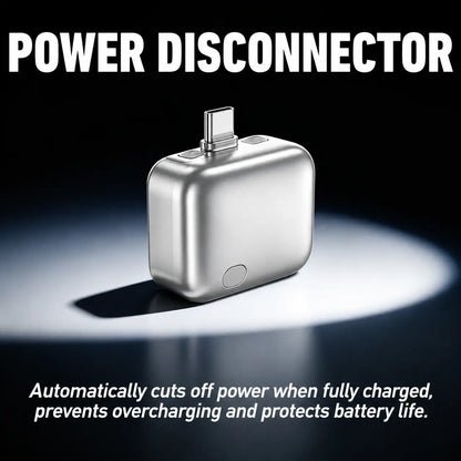 Type C PopGuard 140W Automatic Charging Disconnector by Skip the Noise – Silver
