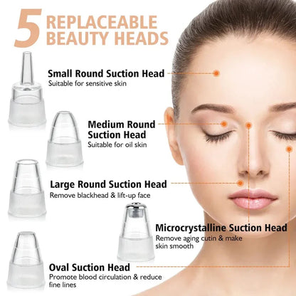 Facial Beauty - 5 in 1 Blackhead Remover Machine