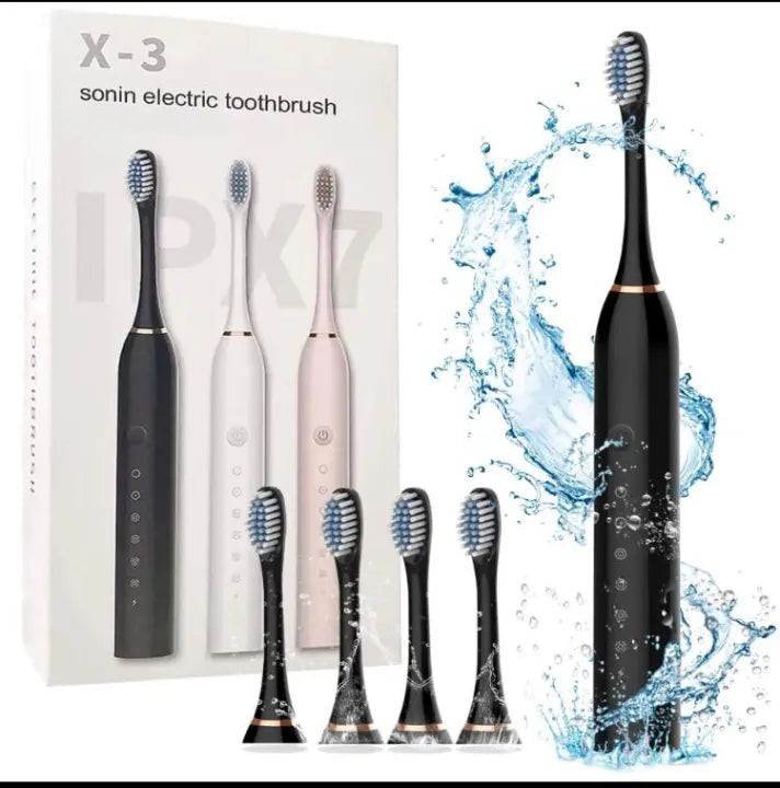 6 Modes Sonic Electric Toothbrush Smart Timer Rechargeable Whitening Tooth brush