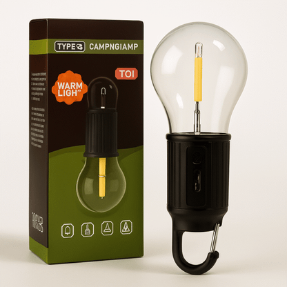 Rechargeable Camping Hanging Bulb Price in Pakistan – Portable LED Tent Light