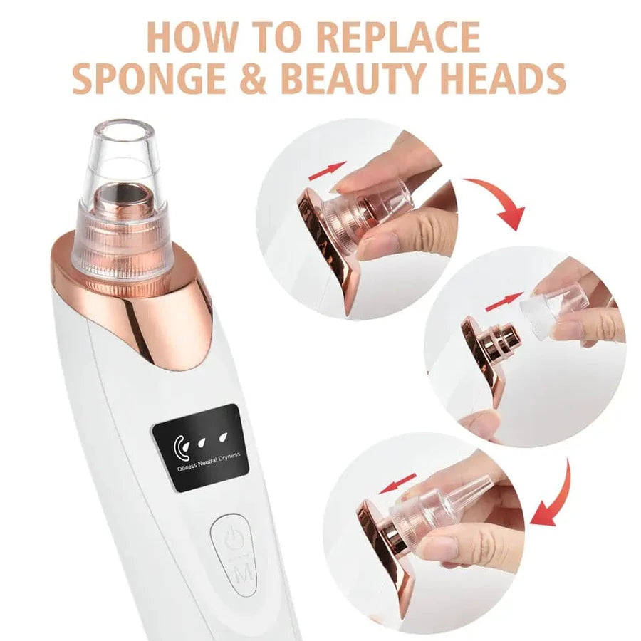 Facial Beauty - 5 in 1 Blackhead Remover Machine