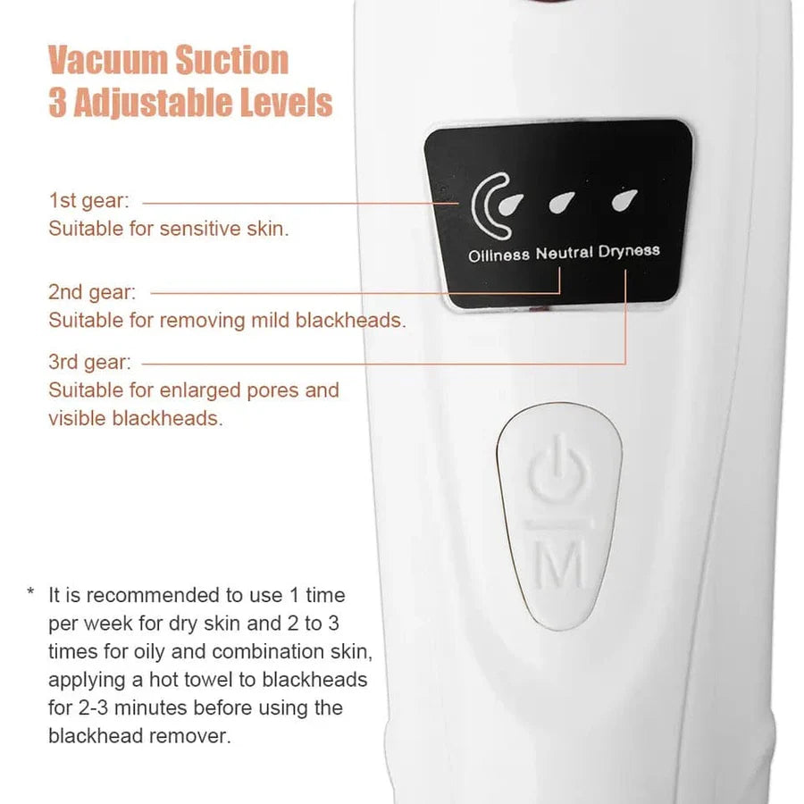 Facial Beauty - 5 in 1 Blackhead Remover Machine