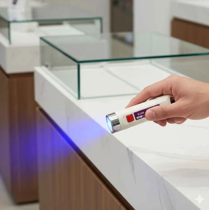 Rechargeable UV Money Detector Light – Fake Note Detector
