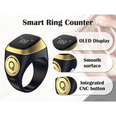 Smart Tasbih Zikr Ring, Muslim Islamic Prayer Smart Rings