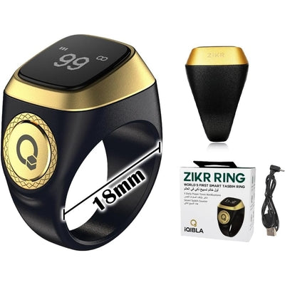 Smart Tasbih Zikr Ring, Muslim Islamic Prayer Smart Rings