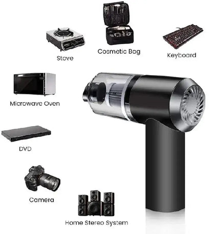 3-in-1 Rechargeable Vacuum Cleaner and Blower - Cleans up every corner of your Home and Car