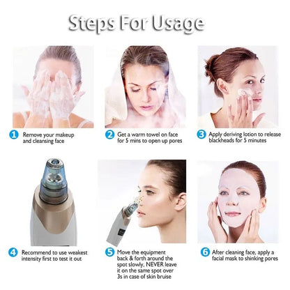Facial Beauty - 5 in 1 Blackhead Remover Machine
