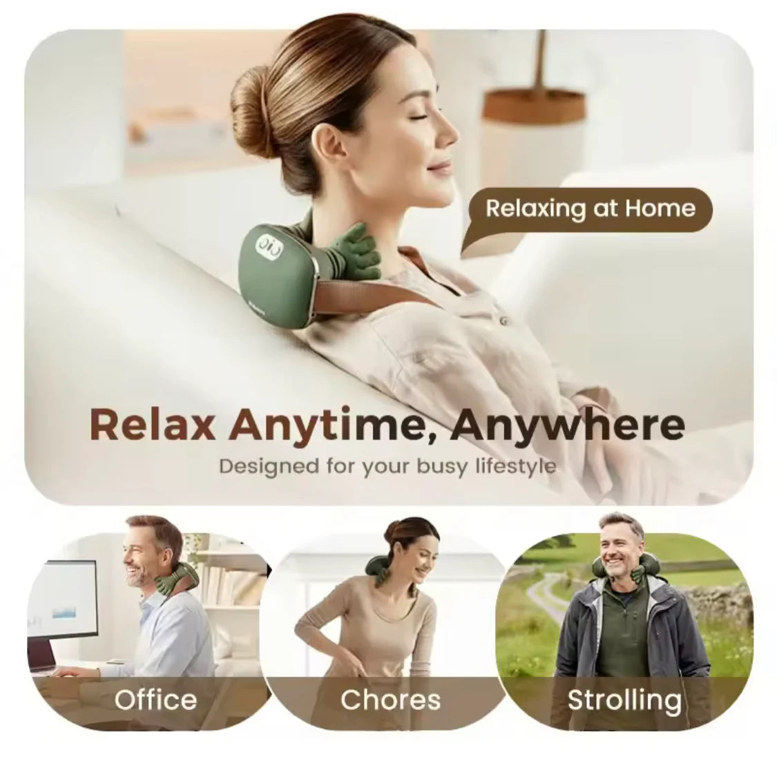 Electric Cervical Hand Finger Massager