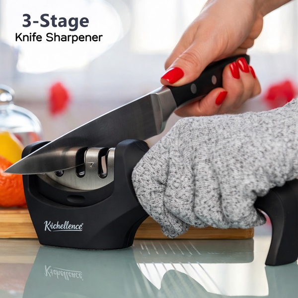 3-Stage Ceramic Heavy Duty Knife Sharpener