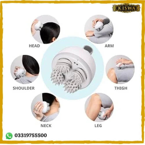 Smart Scalp Massager Heated Hair Growth Head Massage