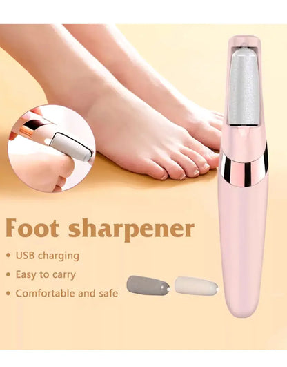 Rechargeable Electric Foot File Callus Remover for Wet & Dry Pedicure