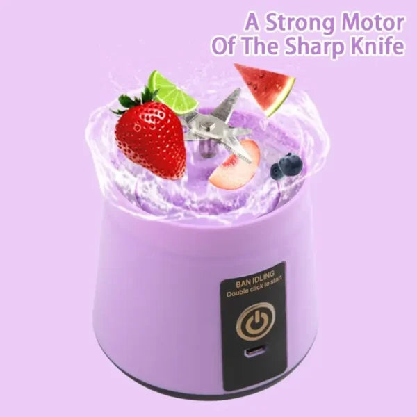 Portable Mini Electric Juicer USB Charging Smoothie Milkshake Maker